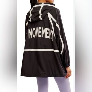 #186 Free People Movement Care Like the Wind Anorak Small